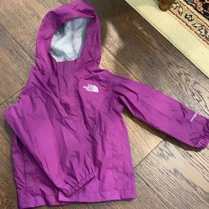North face girls 3T wind jacket.